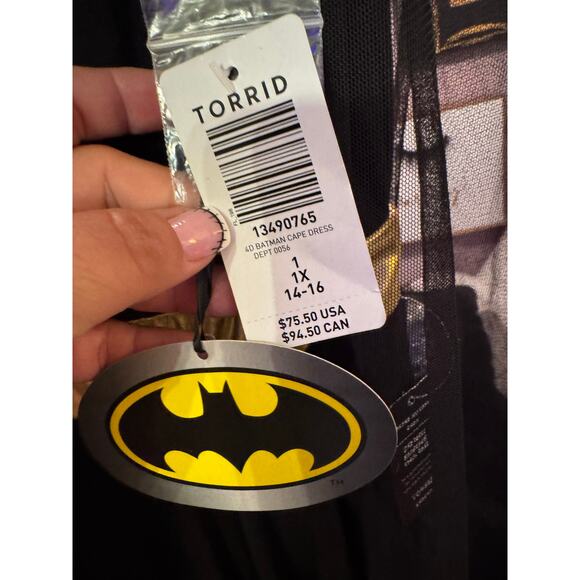 Her Universe DC Comics Wonder Woman Reversible Skater Dress size 1 - Picture 5 of 8